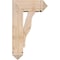 Ekena Millwork Funston Arts and Crafts Smooth Bracket w/ Offset Brace, Douglas Fir, 7 1/2"W x 18"D x 30"H BKT0806X18X30FST03SDF - alternate 2